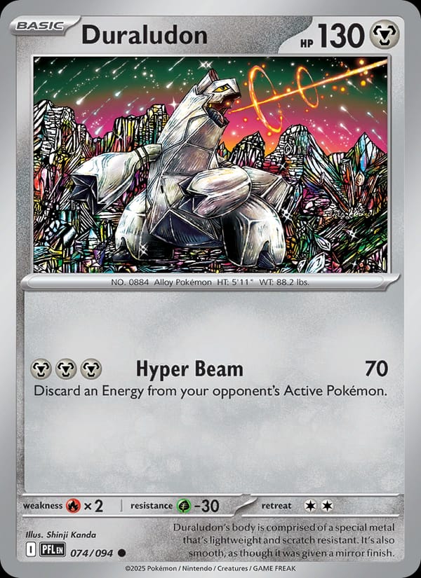 Duraludon 074/094 Phantasmal Flames Pokémon card