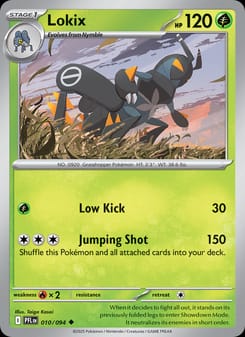 Lokix 010/094 Uncommon – Phantasmal Flames Pokémon card