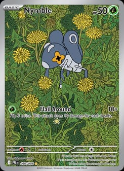 Nymble 096/094 Illustration Rare – Phantasmal Flames Pokémon card