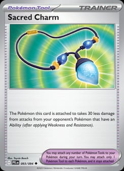 Sacred Charm 093/094 Uncommon – Phantasmal Flames Pokémon card