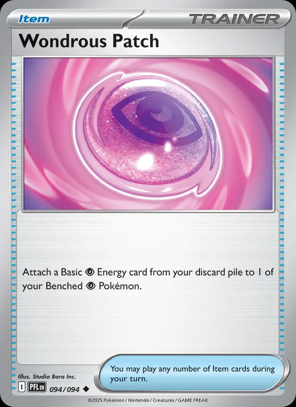 Wondrous Patch 094/094 Phantasmal Flames Pokémon card