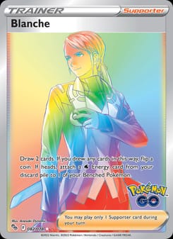 Blanche 082/078 Secret Rare – Pokémon GO Pokémon card