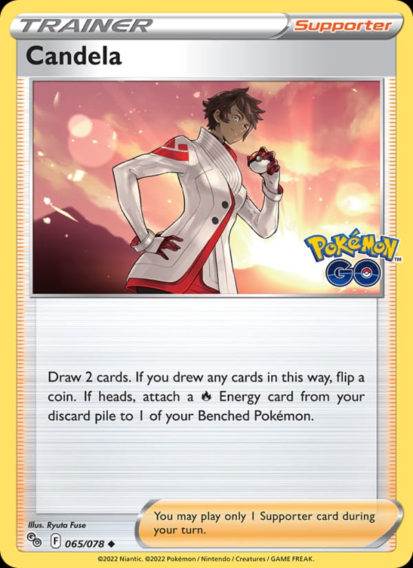 Candela 065/078 Pokémon GO Pokémon card