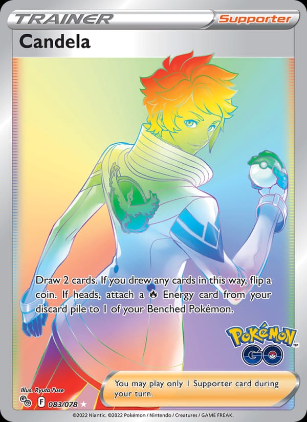 Candela 083/078 Pokémon GO Pokémon card