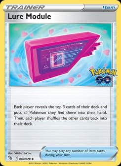 Lure Module 067/078 Uncommon – Pokémon GO Pokémon card