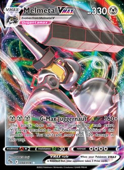 Melmetal VMAX 048/078 Ultra Rare – Pokémon GO Pokémon card