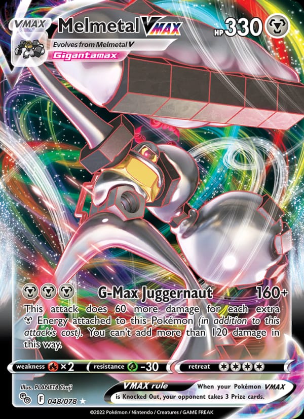Melmetal VMAX 048/078 Pokémon GO Pokémon card