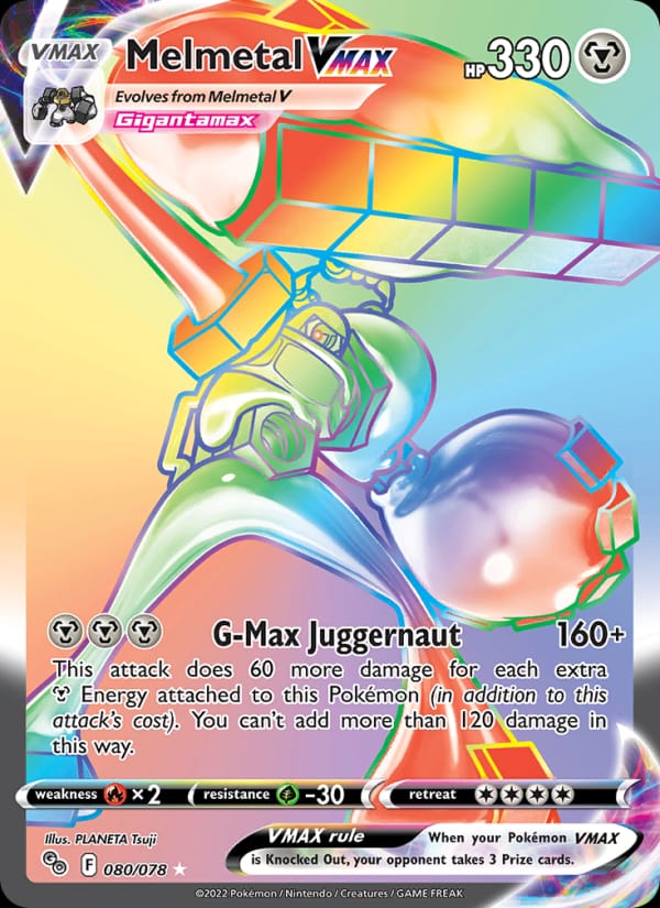 Melmetal VMAX 080/078 Pokémon GO Pokémon card