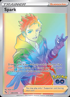 Spark 085/078 Secret Rare – Pokémon GO Pokémon card