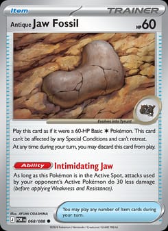 Antique Jaw Fossil 068/088 Common – Perfect Order Pokémon card