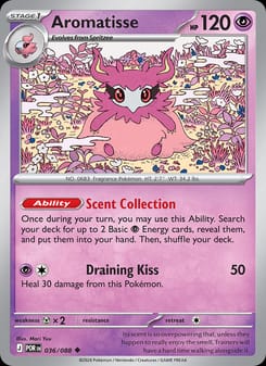 Aromatisse 036/088 Uncommon – Perfect Order Pokémon card