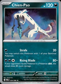 Chien-Pao 054/088 Rare – Perfect Order Pokémon card