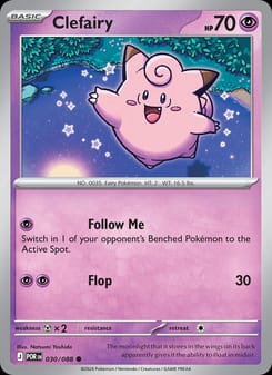Clefairy 030/088 Common – Perfect Order Pokémon card