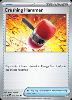 Crushing Hammer 071/088 Common – Perfect Order Pokémon card