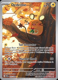 Dedenne 093/088 Illustration Rare – Perfect Order Pokémon card
