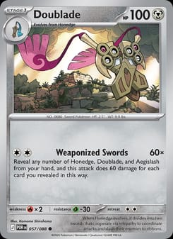 Doublade 057/088 Common – Perfect Order Pokémon card