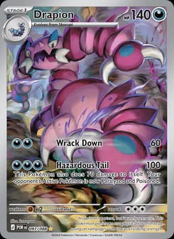 Drapion 097/088 Illustration Rare – Perfect Order Pokémon card