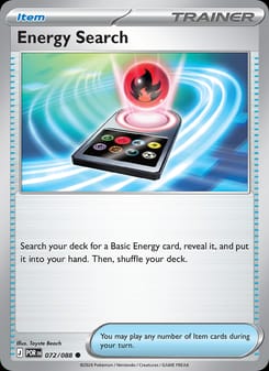 Energy Search 072/088 Common – Perfect Order Pokémon card