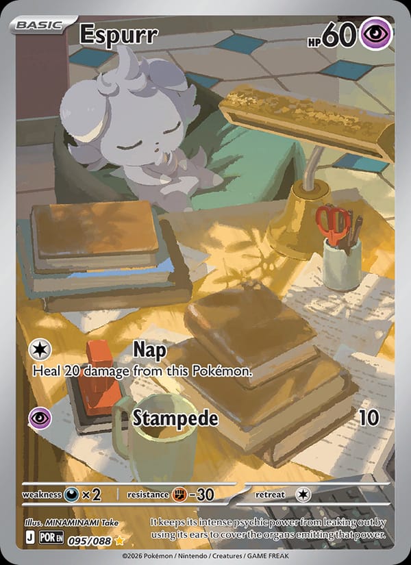 Espurr 095/088 Perfect Order Pokémon card