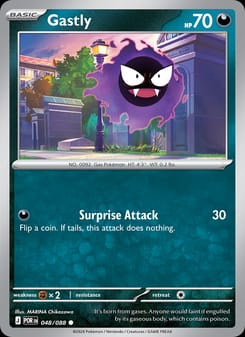 Gastly 048/088 Common – Perfect Order Pokémon card