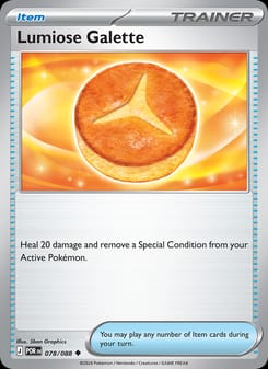 Lumiose Galette 078/088 Uncommon – Perfect Order Pokémon card