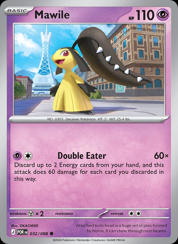 Mawile 032/088 Perfect Order Pokémon card