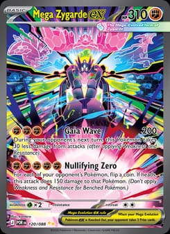 Mega Zygarde ex 120/088 Special Illustration Rare – Perfect Order Pokémon card