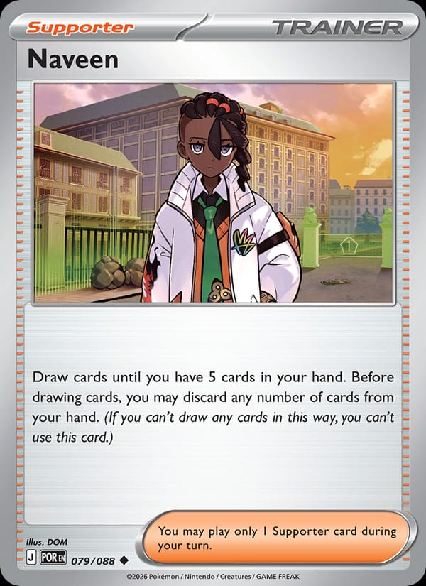 Naveen 079/088 Perfect Order Pokémon card