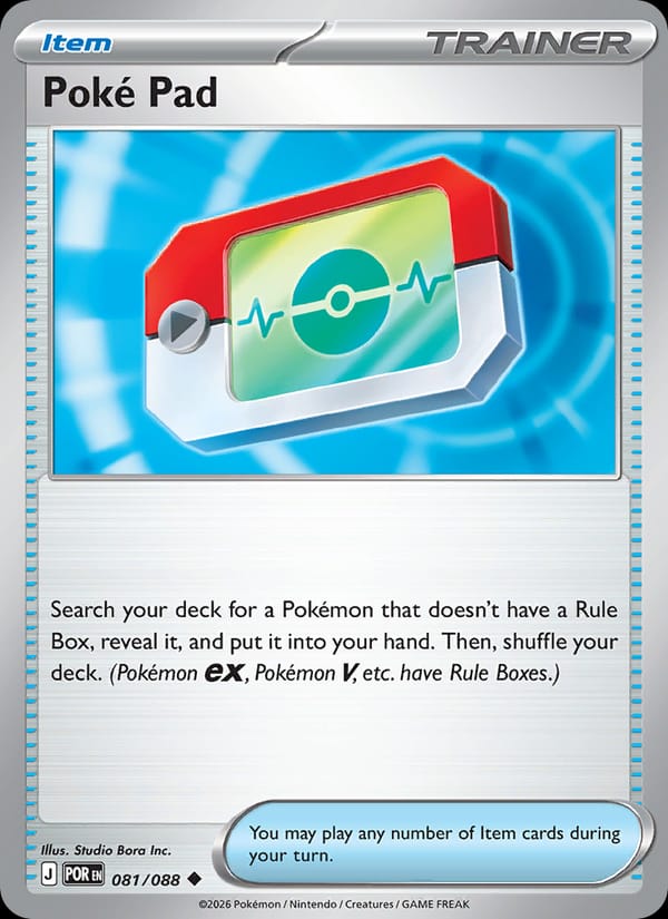 Poké Pad 081/088 Perfect Order Pokémon card
