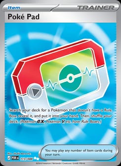 Poké Pad 113/088 Ultra Rare – Perfect Order Pokémon card