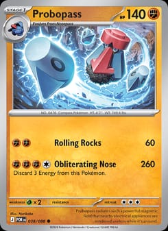 Probopass 038/088 Common – Perfect Order Pokémon card