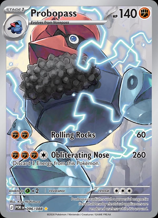 Probopass 096/088 Perfect Order Pokémon card