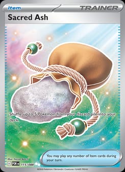 Sacred Ash 115/088 Ultra Rare – Perfect Order Pokémon card