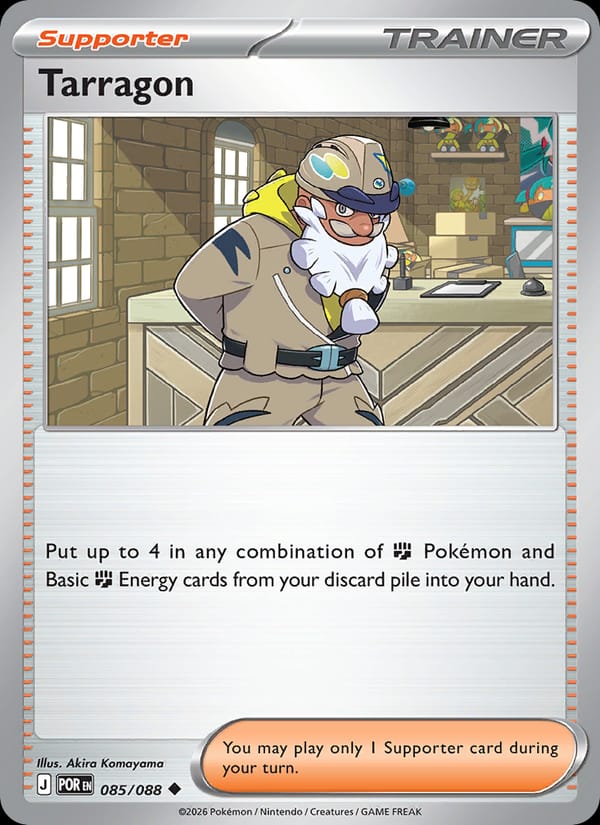 Tarragon 085/088 Perfect Order Pokémon card