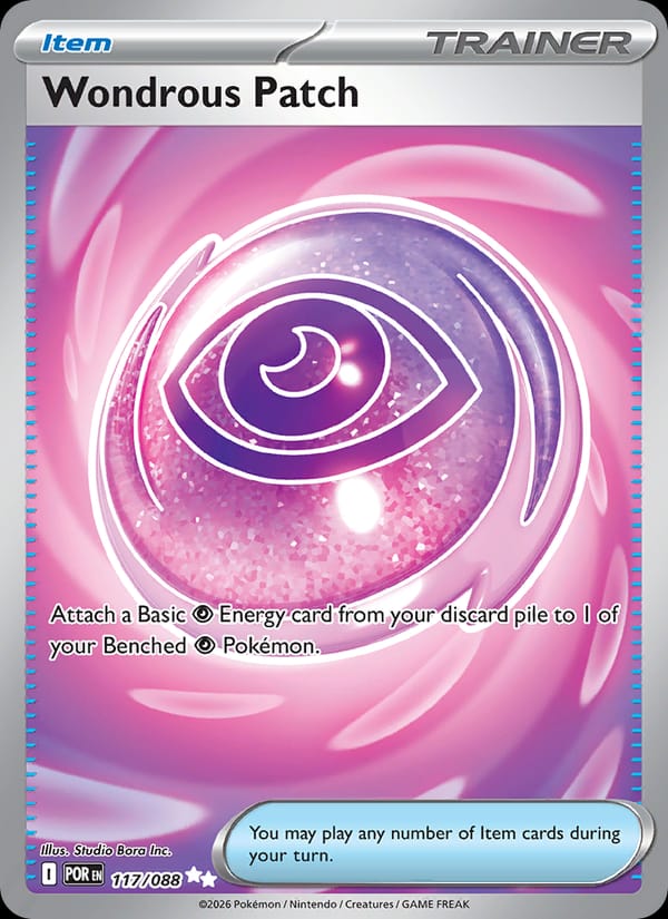 Wondrous Patch 117/088 Perfect Order Pokémon card