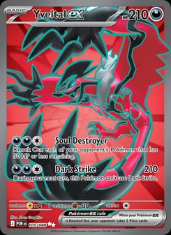 Yveltal ex 105/088 Ultra Rare – Perfect Order Pokémon card