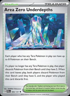 Area Zero Underdepths 094/131 Uncommon – Prismatic Evolutions Pokémon card