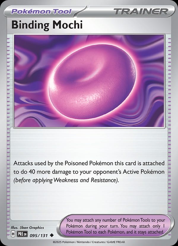 Binding Mochi 095/131 Prismatic Evolutions Pokémon card