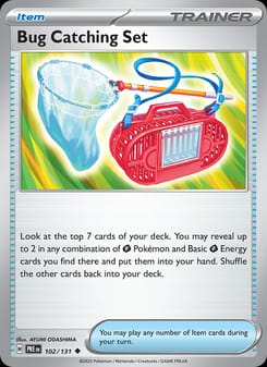 Bug Catching Set 102/131 Uncommon – Prismatic Evolutions Pokémon card