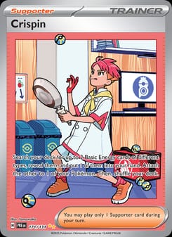 Crispin 171/131 Special Illustration Rare – Prismatic Evolutions Pokémon card