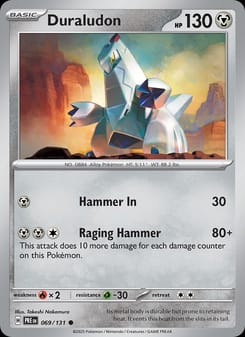 Duraludon 069/131 Common – Prismatic Evolutions Pokémon card