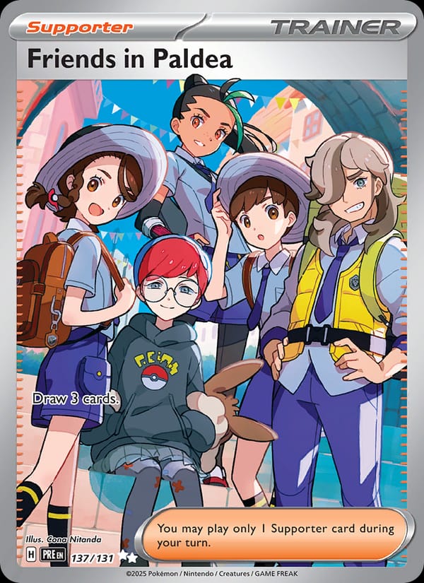 Friends in Paldea 137/131 Prismatic Evolutions Pokémon card