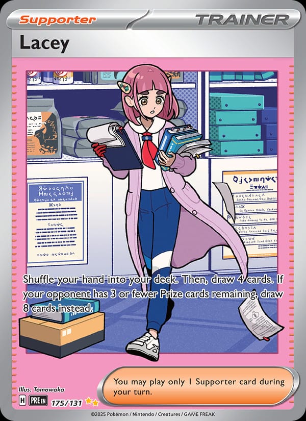 Lacey 175/131 Prismatic Evolutions Pokémon card