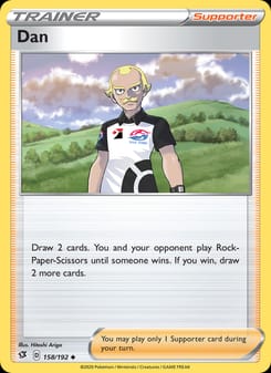 Dan 158/192 Uncommon – Rebel Clash Pokémon card