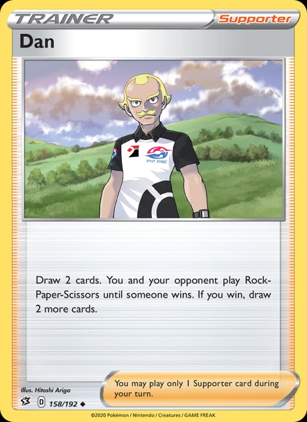 Dan 158/192 Rebel Clash Pokémon card
