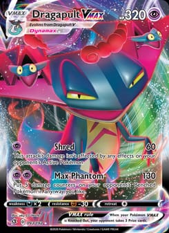 Dragapult VMAX 093/192 Ultra Rare – Rebel Clash Pokémon card