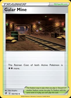 Galar Mine 160/192 Uncommon – Rebel Clash Pokémon card