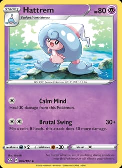 Hattrem 084/192 Uncommon – Rebel Clash Pokémon card