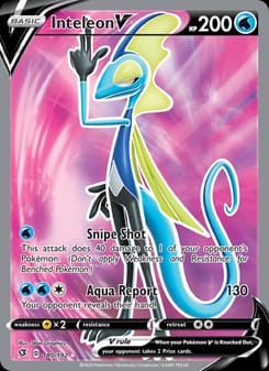 Inteleon V 180/192 Ultra Rare – Rebel Clash Pokémon card