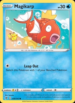 Magikarp 039/192 Common – Rebel Clash Pokémon card
